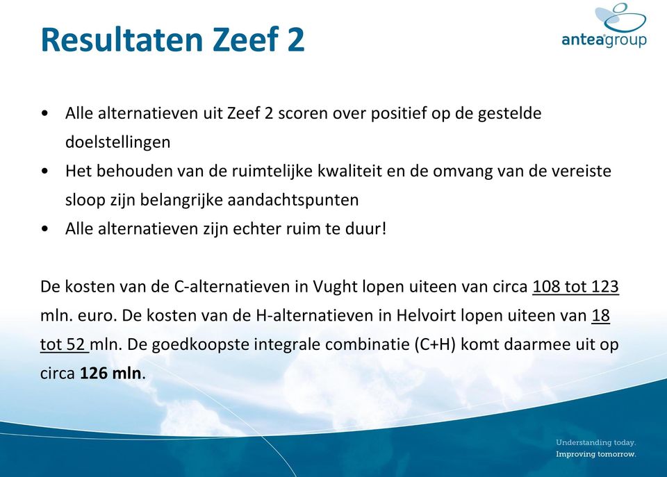 ruim te duur! De kosten van de C-alternatieven in Vught lopen uiteen van circa 108 tot 123 mln. euro.