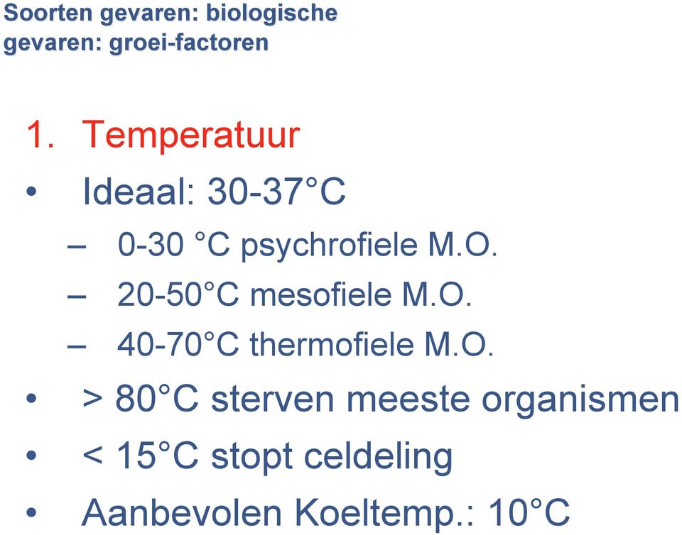 20-50 C mesofiele M.O.