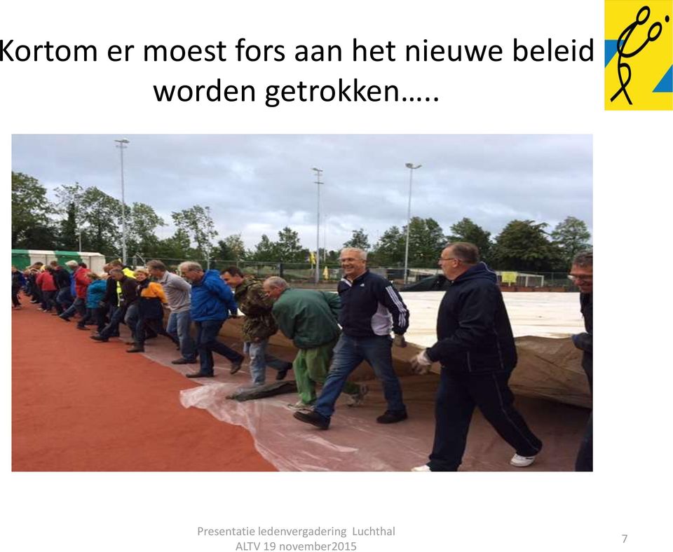 nieuwe beleid