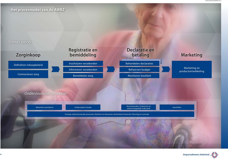 Beheerse budget Moitore kwaliteit PGB Marketig e productotwikkelig Odersteuede processe Materieel cotrolere Oderzoeke fraude