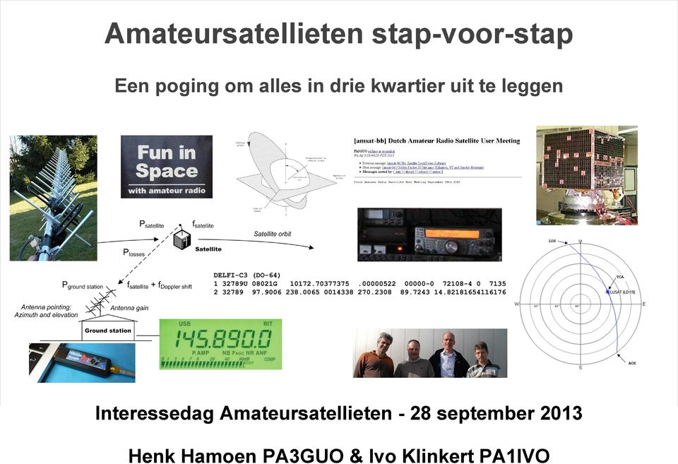 - 28 september 2013 Henk Hamoen PA3GUO & Ivo Klinkert PA1IVO
