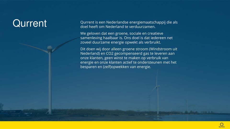 Ons doel is dat iedereen net zoveel duurzame energie opwekt als verbruikt.