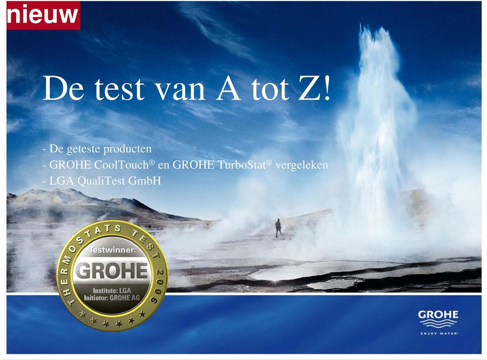 GROHE CoolTouch en GROHE
