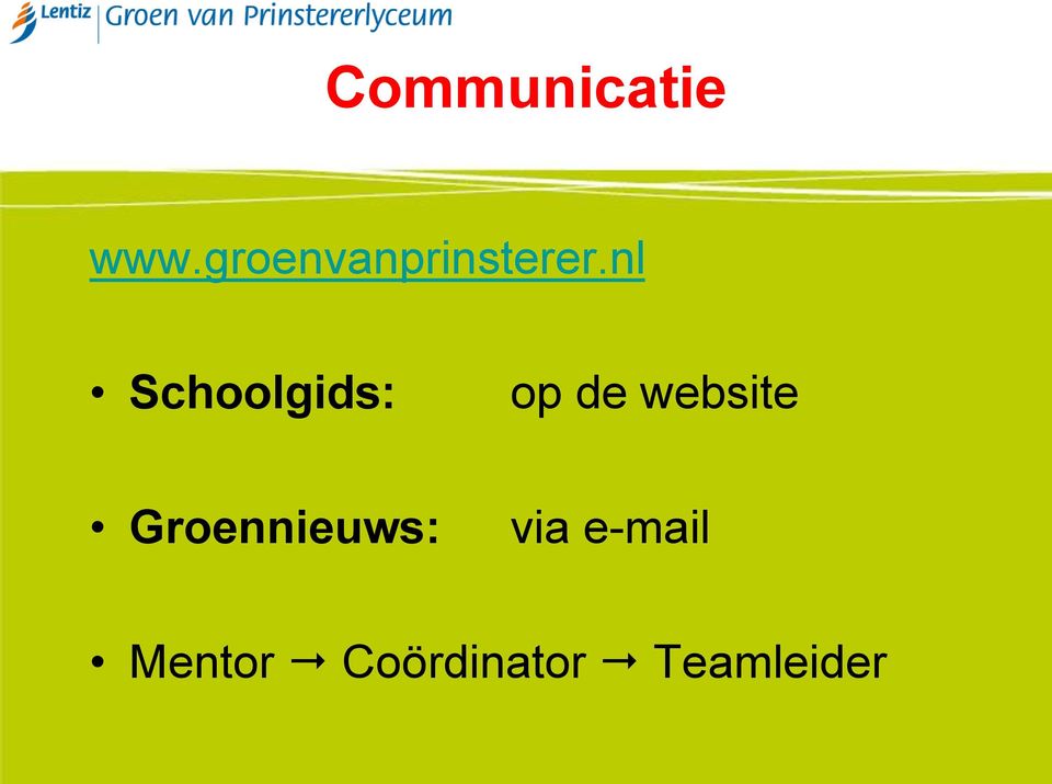 nl Schoolgids: op de website