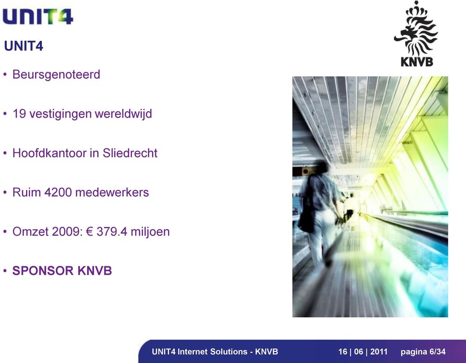 Ruim 4200 medewerkers Omzet 2009: 379.