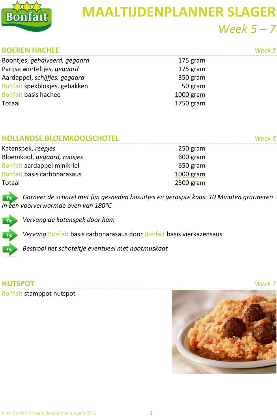 carbonarasaus 600 gram 650 gram Garneer de schotel met fijn gesneden bosuitjes en geraspte kaas.