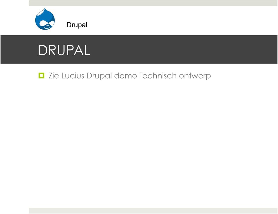Drupal demo