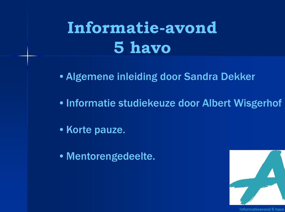 Informatie studiekeuze door Albert