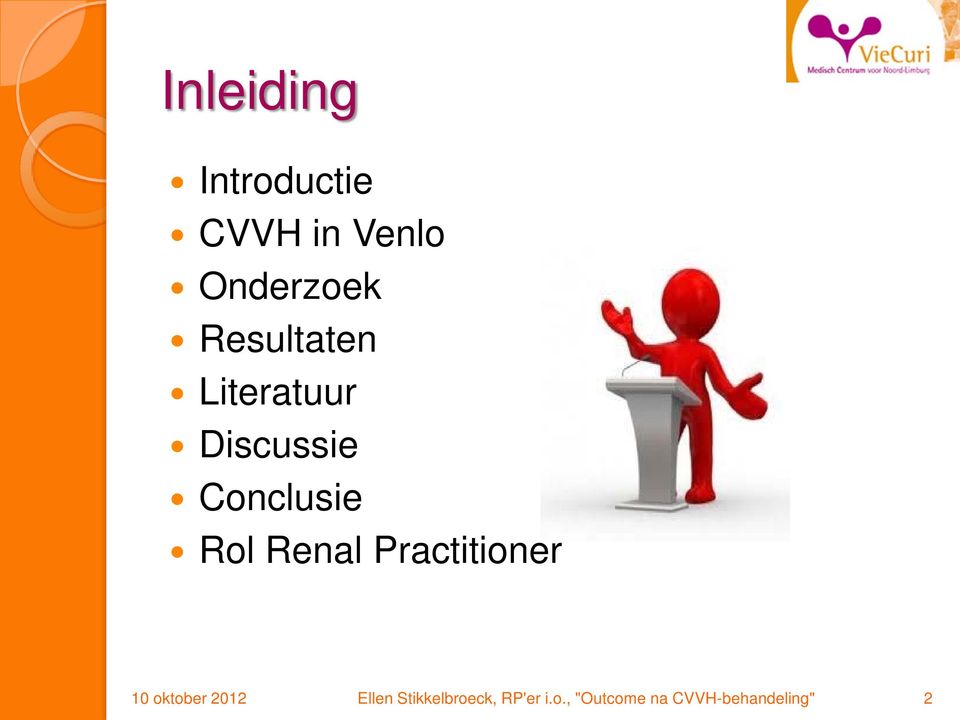 Renal Practitioner 10 oktober 2012 Ellen