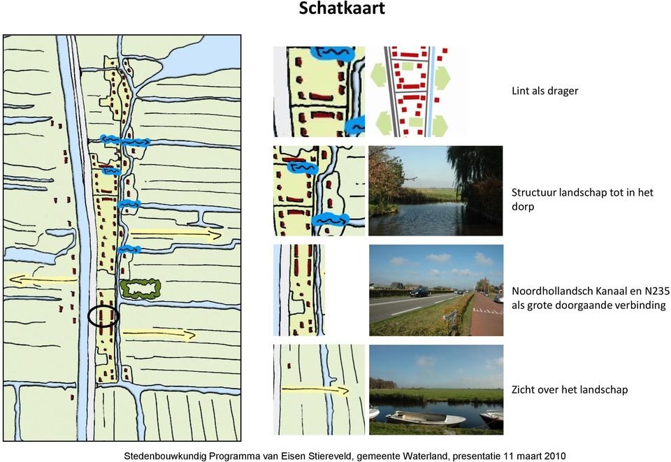 Schatkaart Zicht over het landschap Stedenbouwkundig Programma