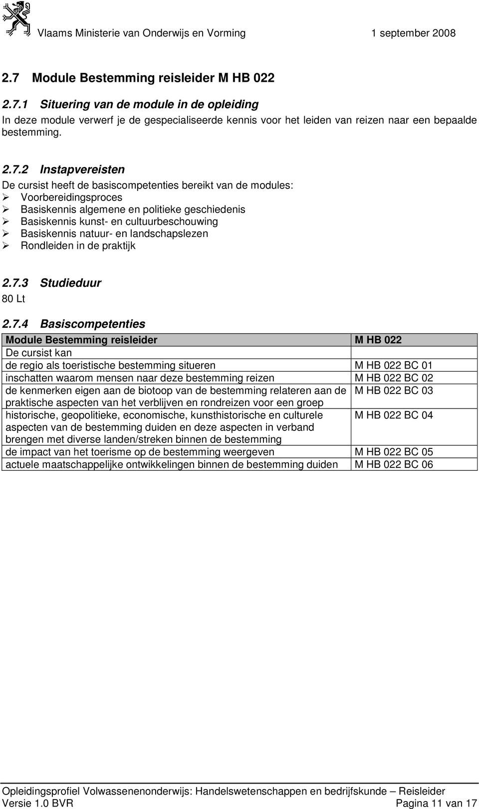 Basiskennis natuur- en landschapslezen Rondleiden in de praktijk 2.7.