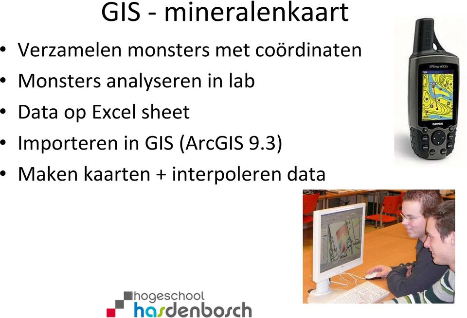 lab Data op Excel sheet Importeren in GIS