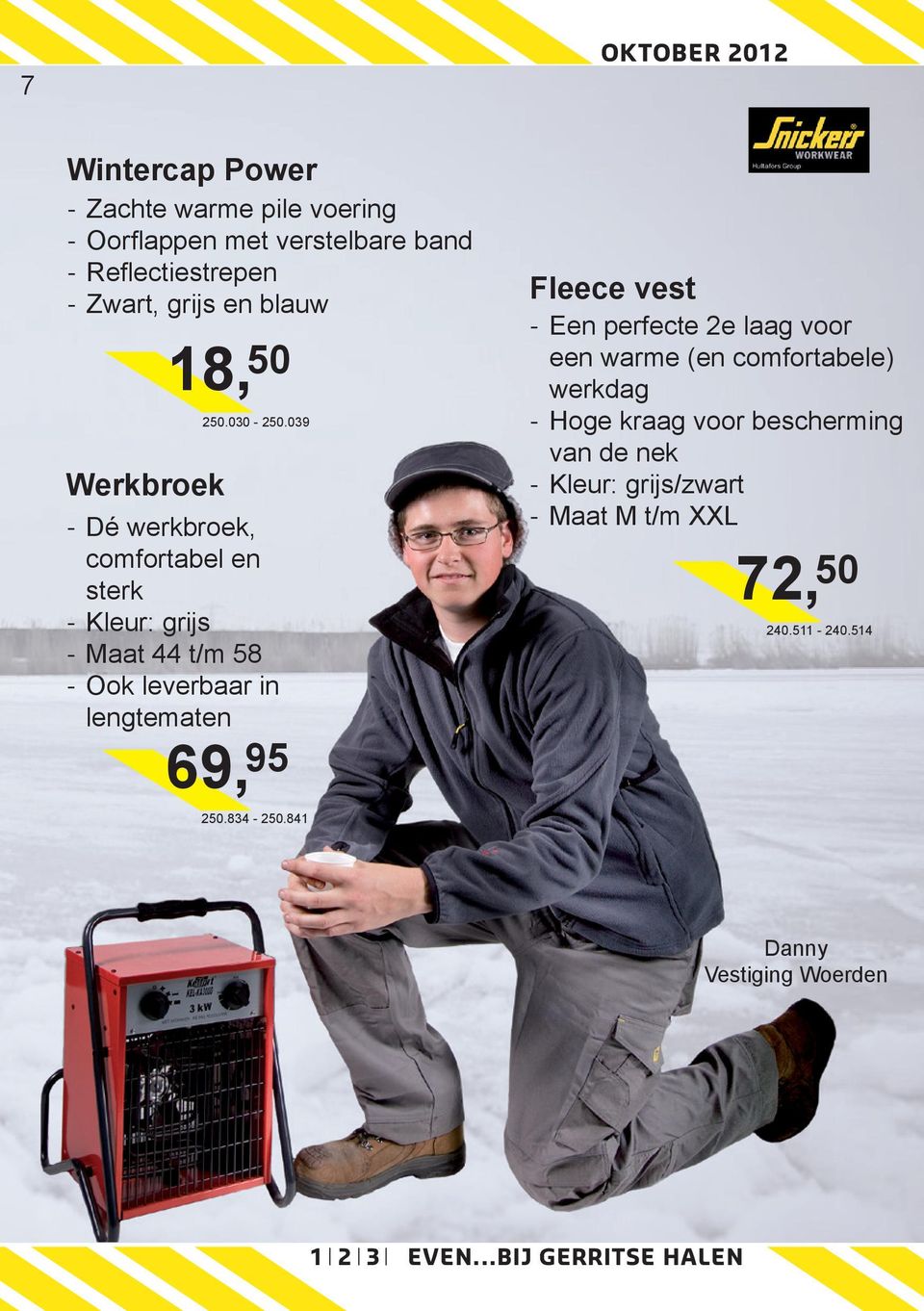 039 Werkbroek - Dé werkbroek, comfortabel en sterk - Kleur: grijs - Maat 44 t/m 58 - Ook leverbaar in lengtematen 69, 95 250.