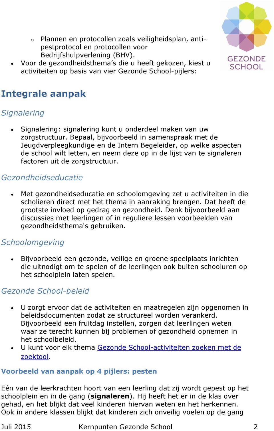 zorgstructuur.