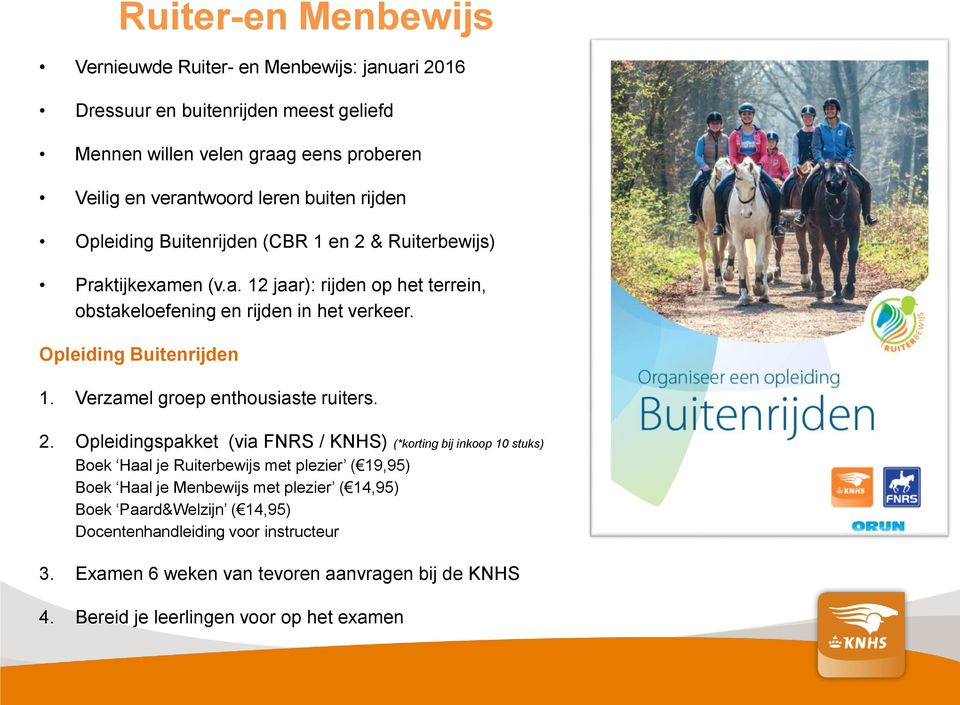 Verzamel groep enthousiaste ruiters. 2.