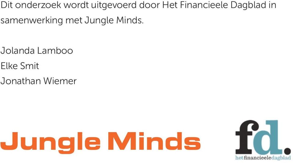 samenwerking met Jungle Minds.