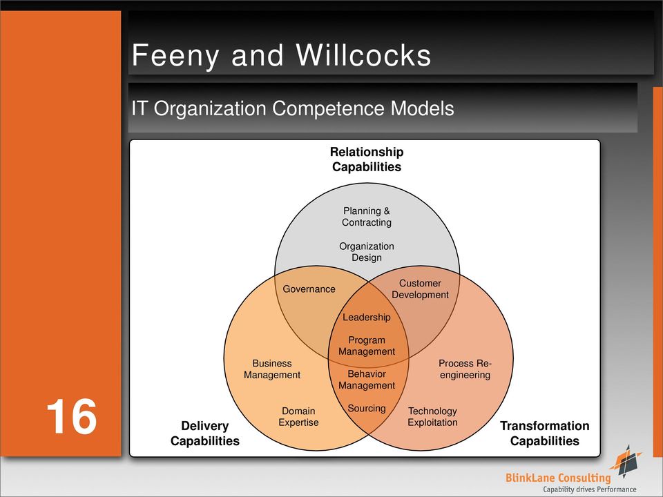 Development Leadership Business Program Behavior Process Reengineering 16