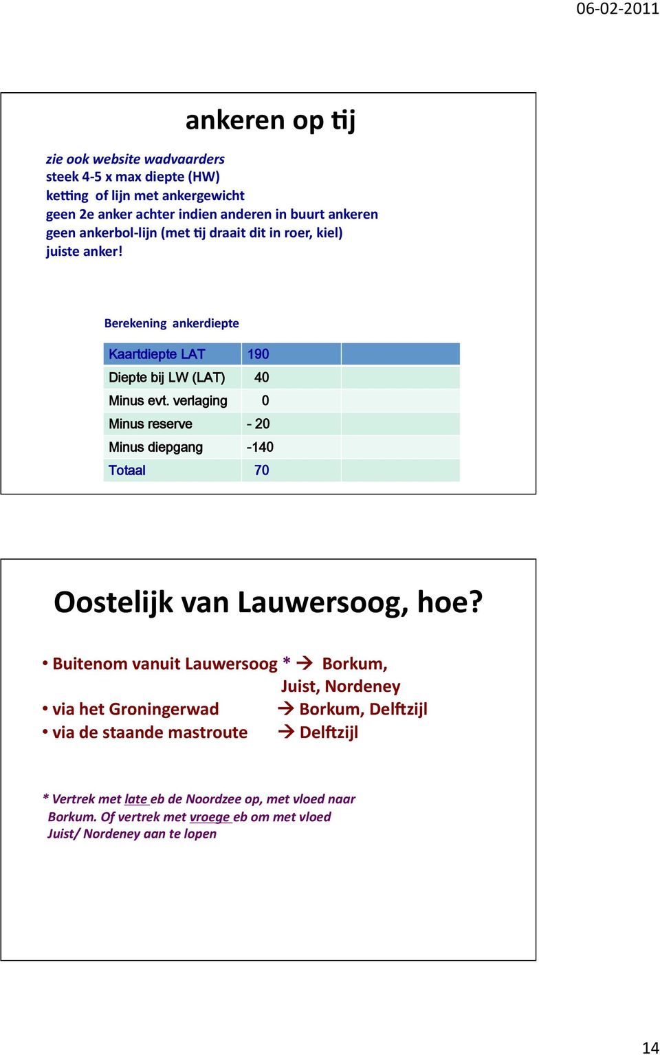 buurt ankeren geen ankerbol- lijn (met.j draait dit in roer, kiel) juiste anker!