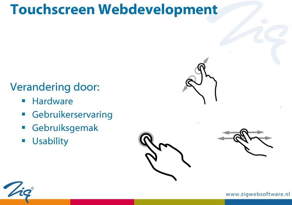 Verandering door: