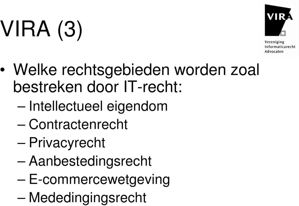 eigendom Contractenrecht Privacyrecht