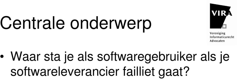 softwaregebruiker als