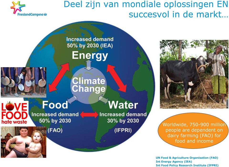 (FAO) for food and income UN Food & Agriculture Organisation