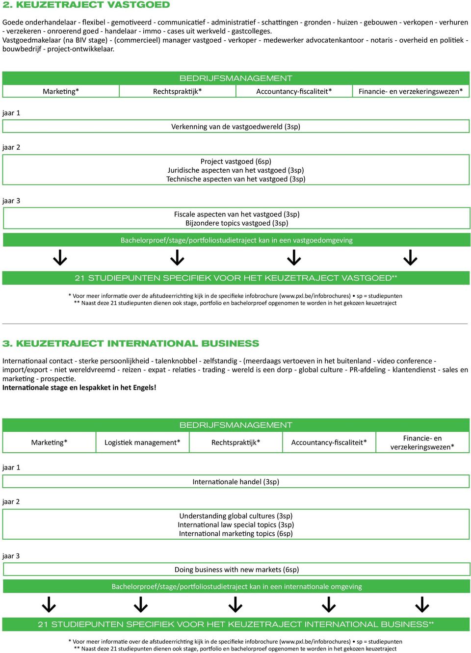 Vastgoedmakelaar (na BIV stage) - (commercieel) manager vastgoed - verkoper - medewerker advocatenkantoor - notaris - overheid en politiek - bouwbedrijf - project-ontwikkelaar.