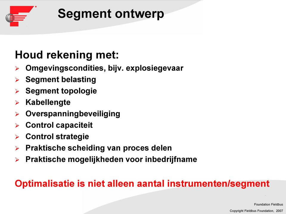 Overspanningbeveiliging Control capaciteit Control strategie Praktische