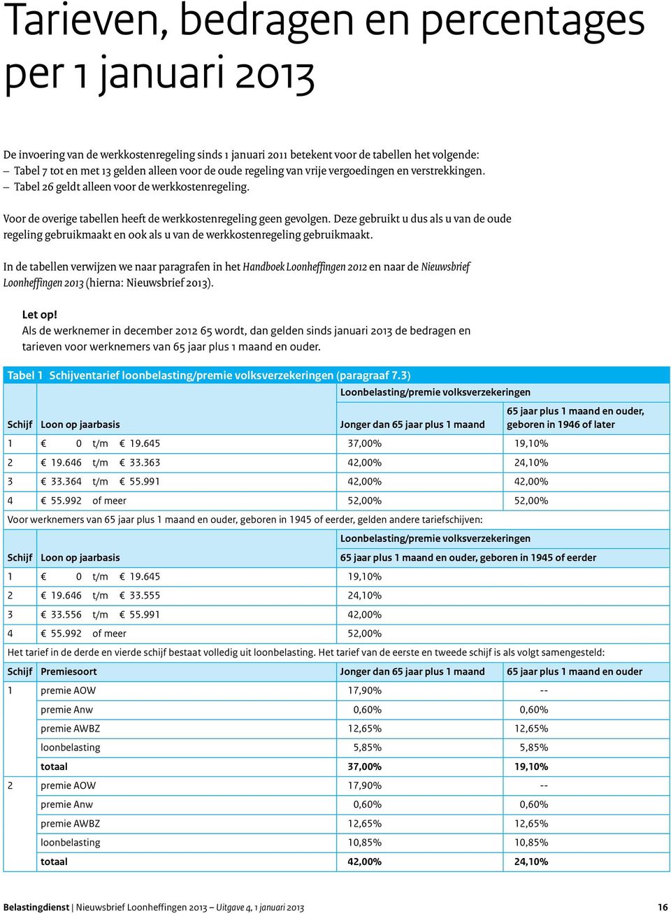 Deze gebruikt u dus als u van de oude regeling gebruikmaakt en ook als u van de werkkostenregeling gebruikmaakt.