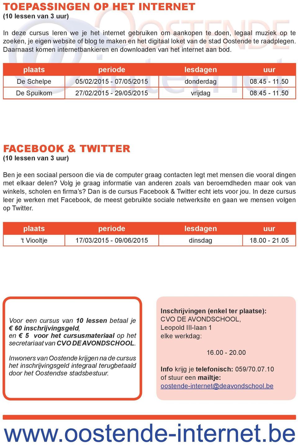 45-11.50 FACEBOOK & twitter Ben je een sociaal persoon die via de computer graag contacten legt met mensen die vooral dingen met elkaar delen?