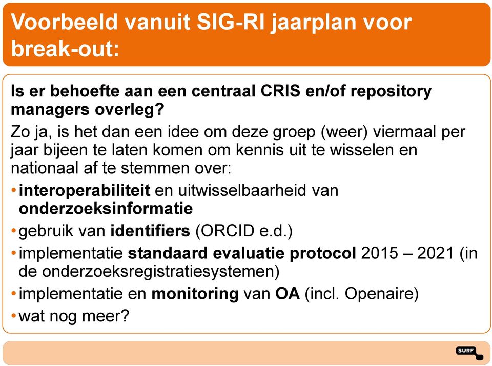 te stemmen over: interoperabiliteit en uitwisselbaarheid 