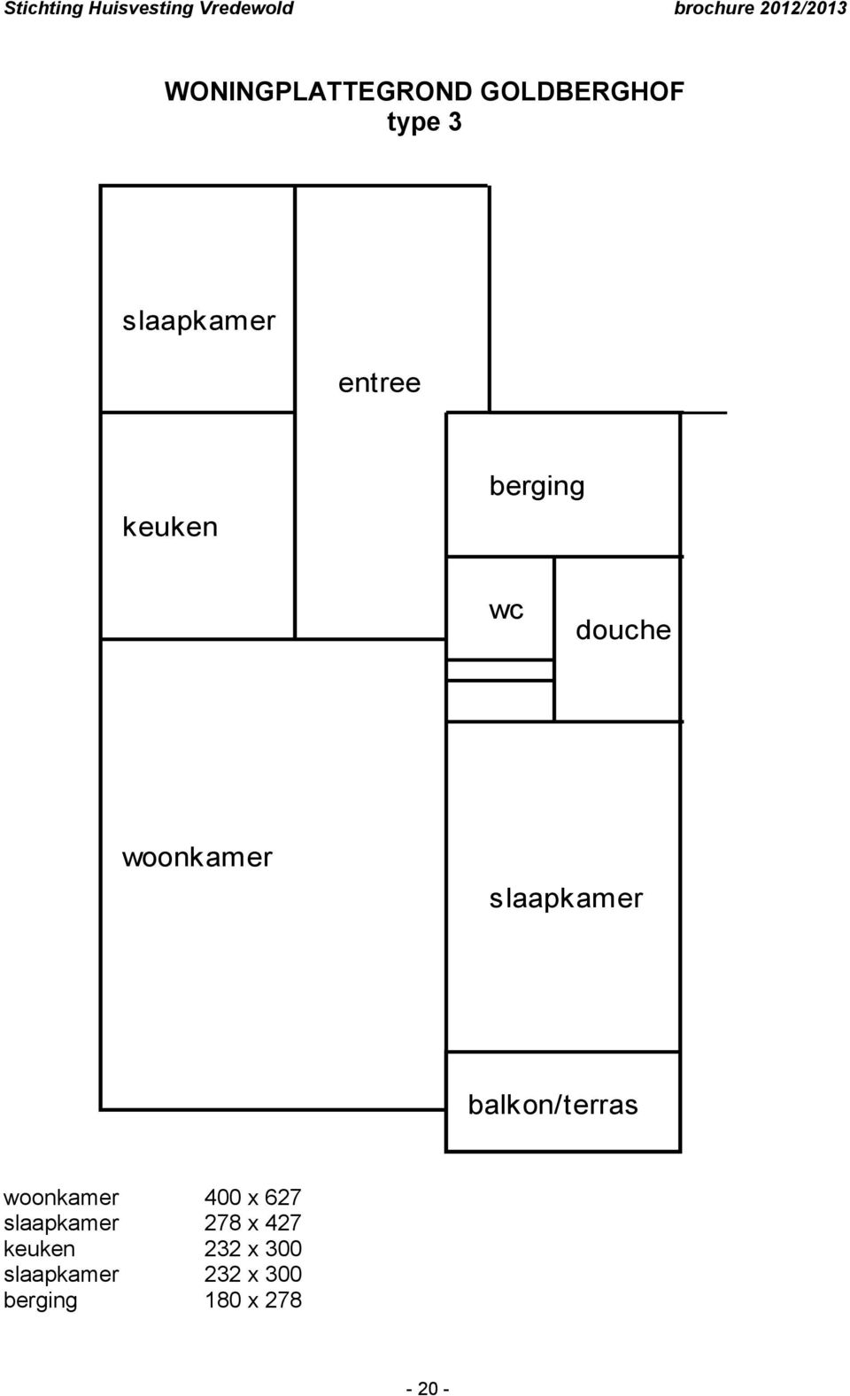 balkon/terras woonkamer 400 x 627 slaapkamer 278 x