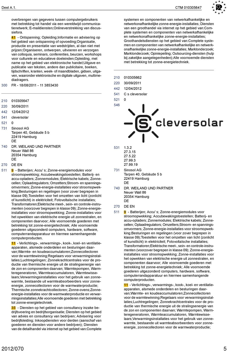 uitvoeren en verzorgen van colloquia, seminars, conferenties, beurzen, workshops voor culturele en educatieve doeleinden;opleiding, met name op het gebied van elektronische handel;uitgave en