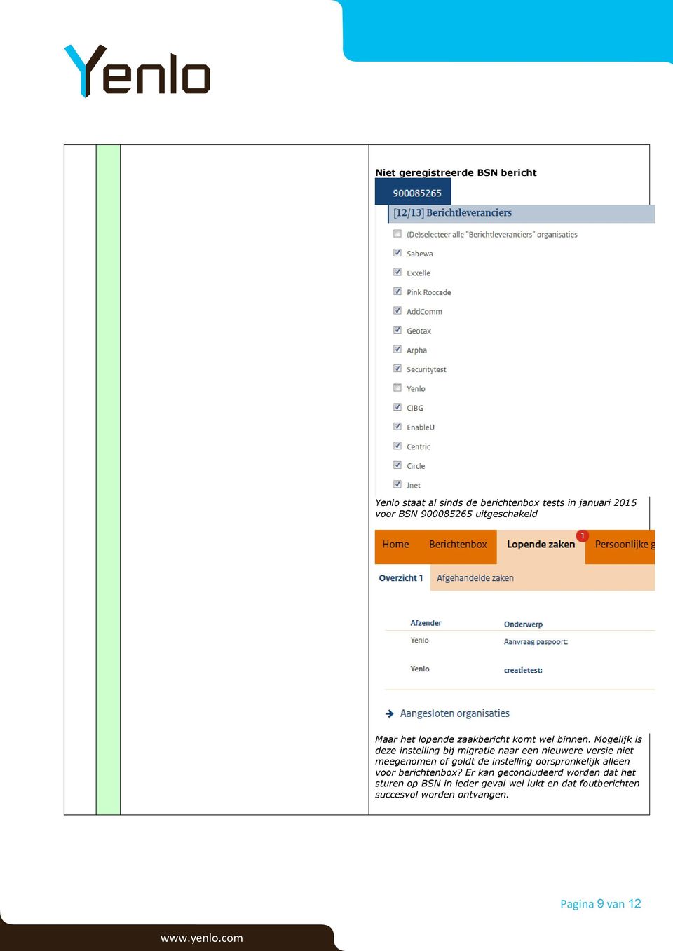 Mogelijk is deze instelling bij migratie naar een nieuwere versie niet meegenomen of goldt de instelling