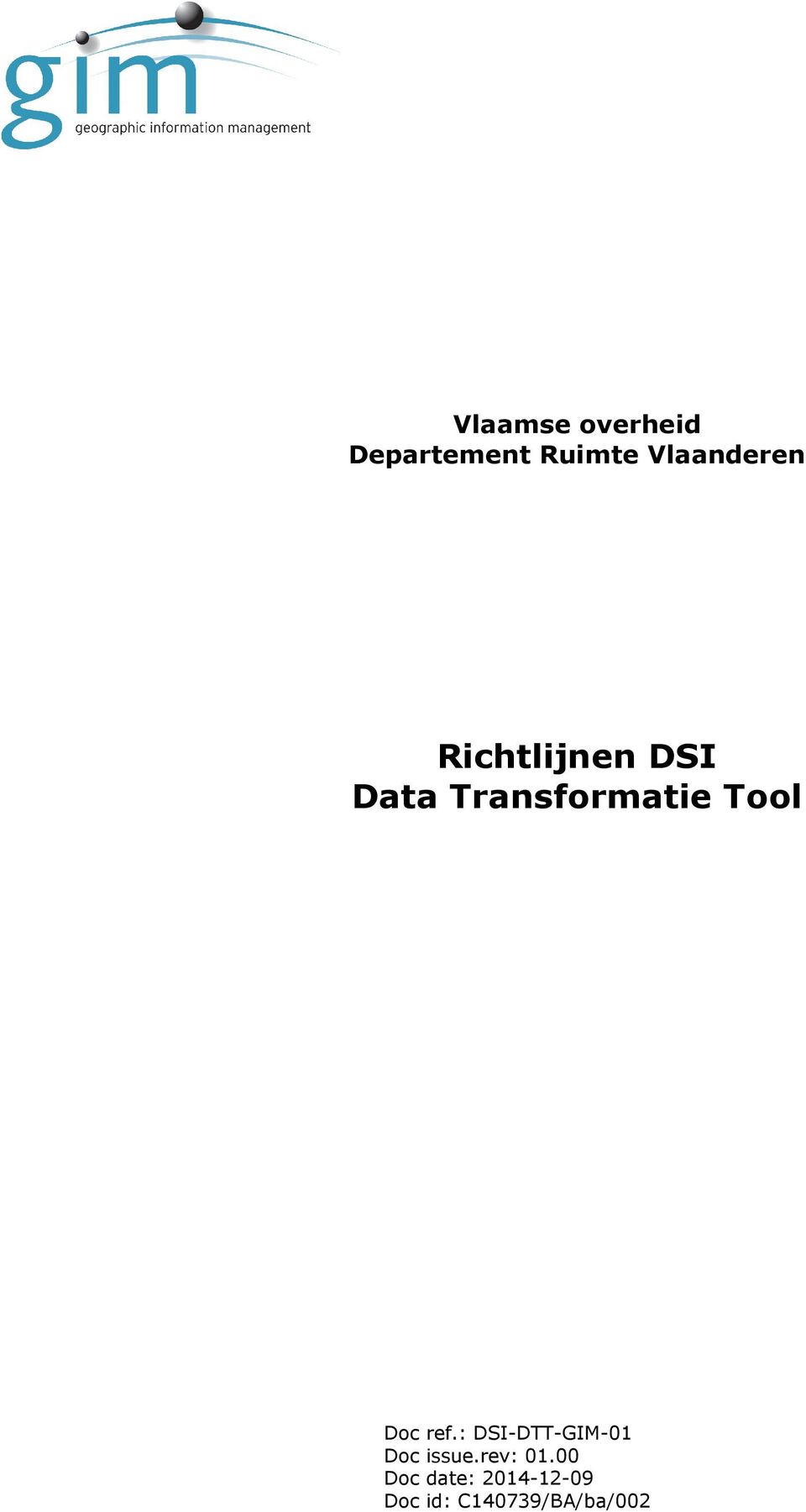 Vlaanderen Richtlijnen DSI