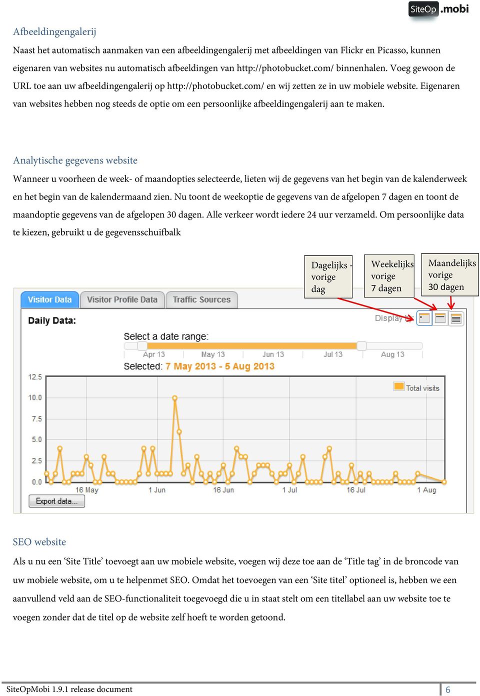 Eigenaren van websites hebben nog steeds de optie om een persoonlijke afbeeldingengalerij aan te maken.