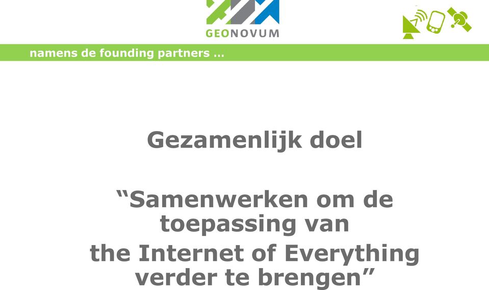 om de toepassing van the