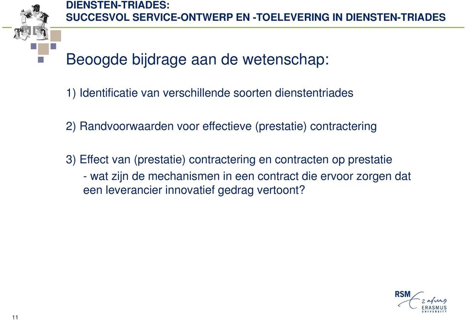 Effect van (prestatie) contractering en contracten op prestatie - wat zijn de