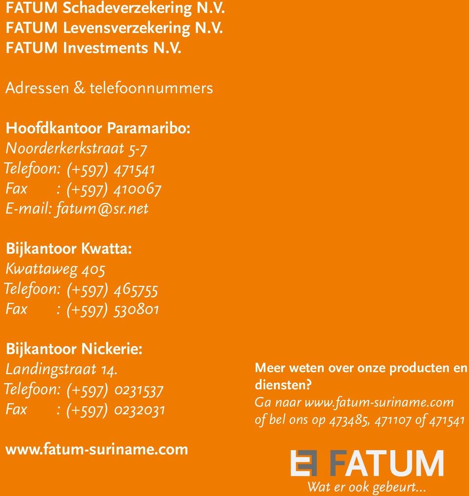 FATUM Investments N.V.