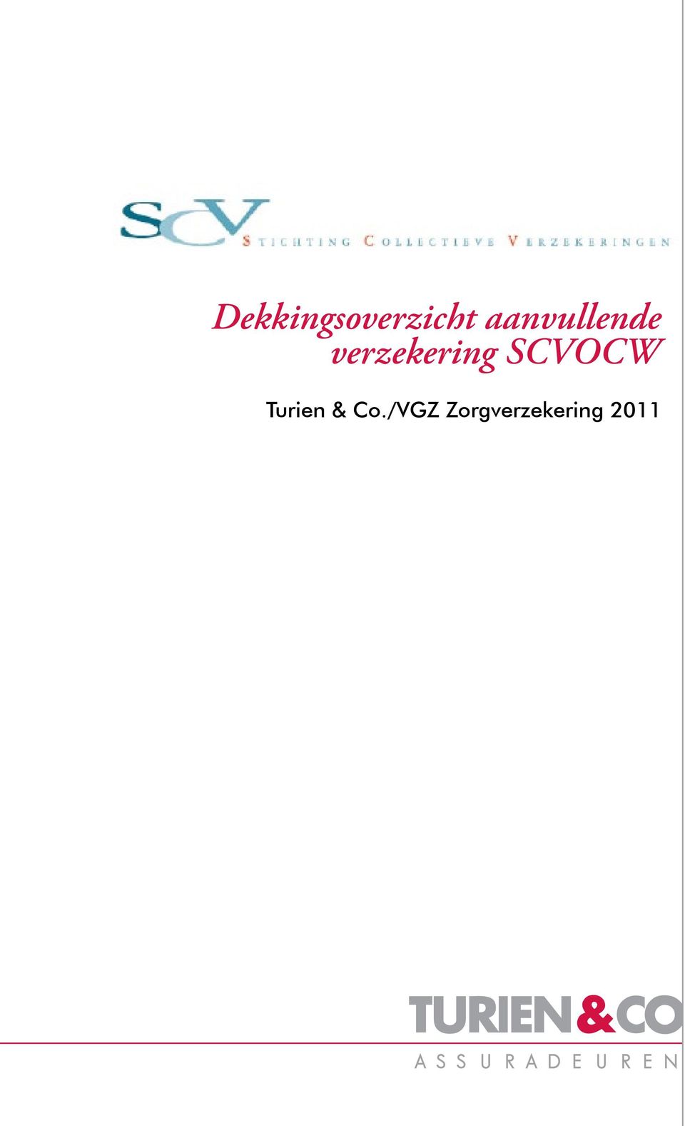 verzekering SCVOCW