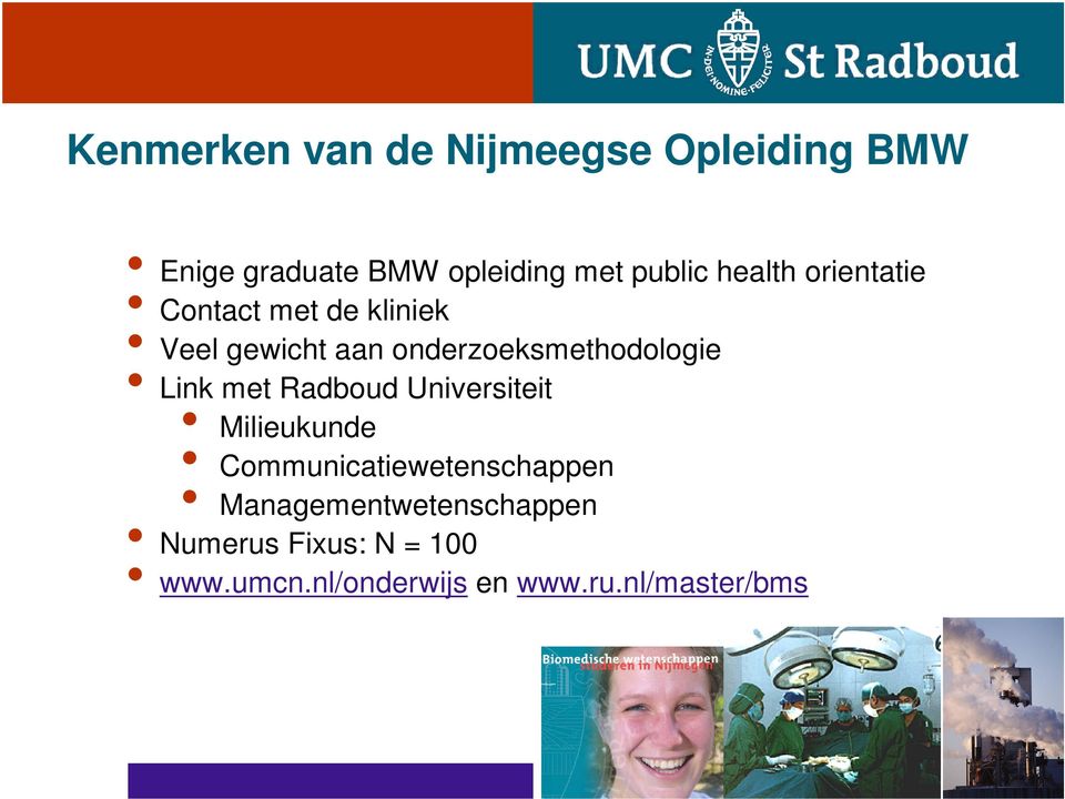 Link met Radboud Universiteit Milieukunde Communicatiewetenschappen