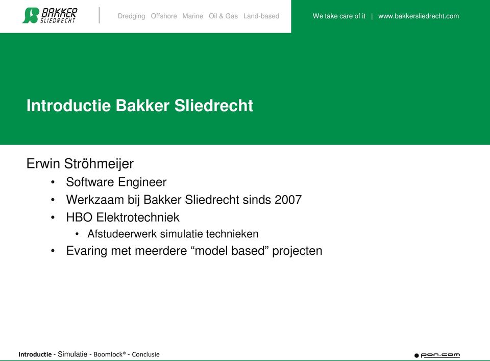 sinds 2007 HBO Elektrotechniek Afstudeerwerk