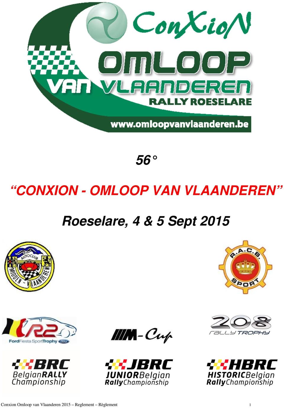 Sept 2015 Conxion Omloop van
