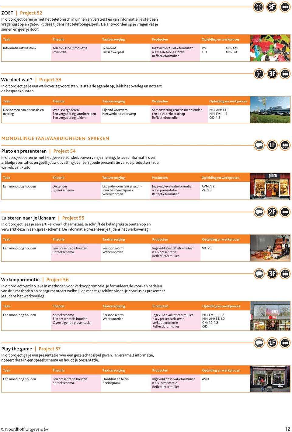 Project 53 In dit project ga je een werkoverleg voorzitten. Je stelt de agenda op, leidt het overleg en noteert de bespreekpunten. Deelnemen aan discussie en overleg Wat is vergaderen?