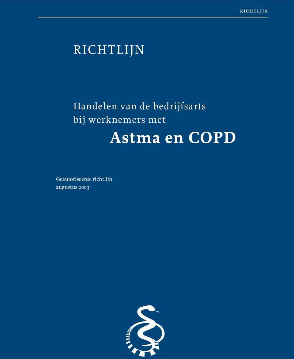 werknemers met Astma en COPD