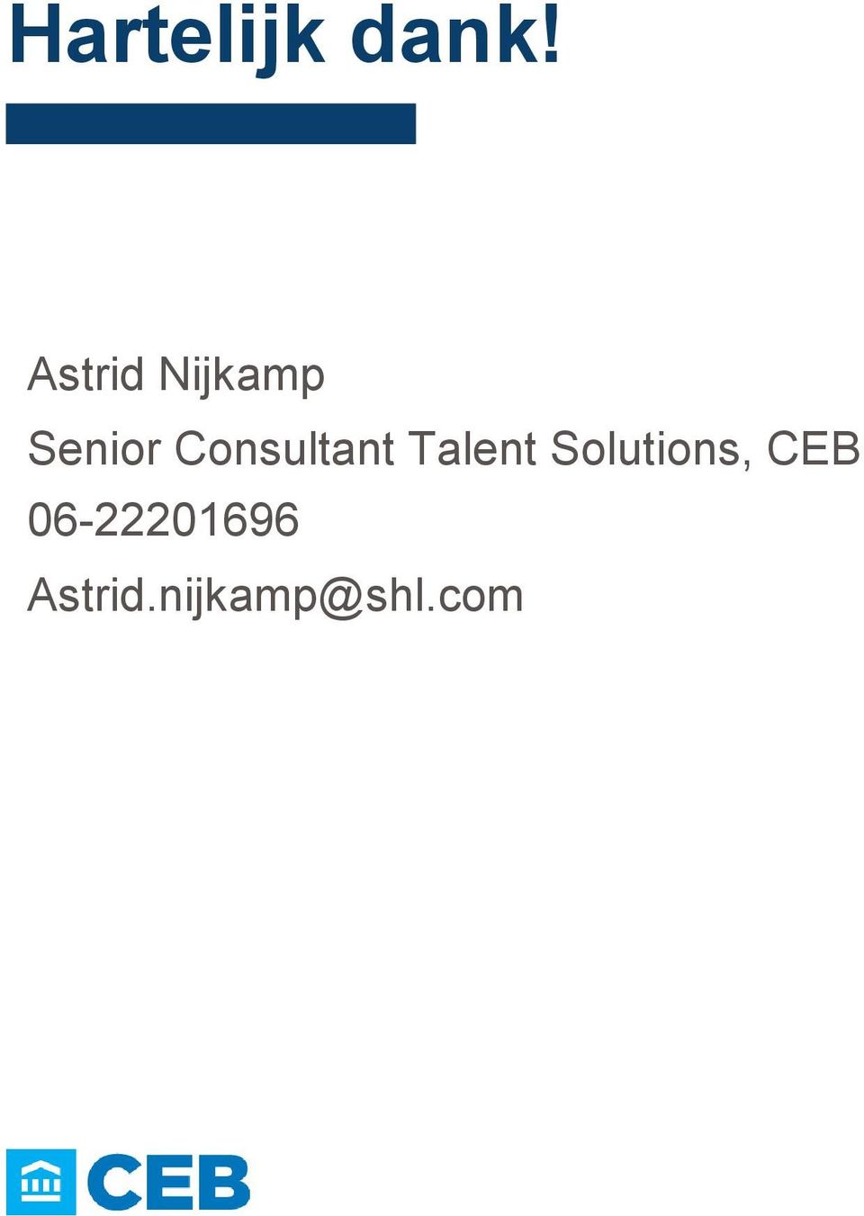 Consultant Talent