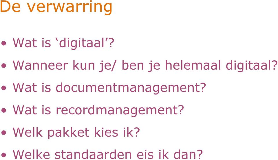 Wat is documentmanagement?