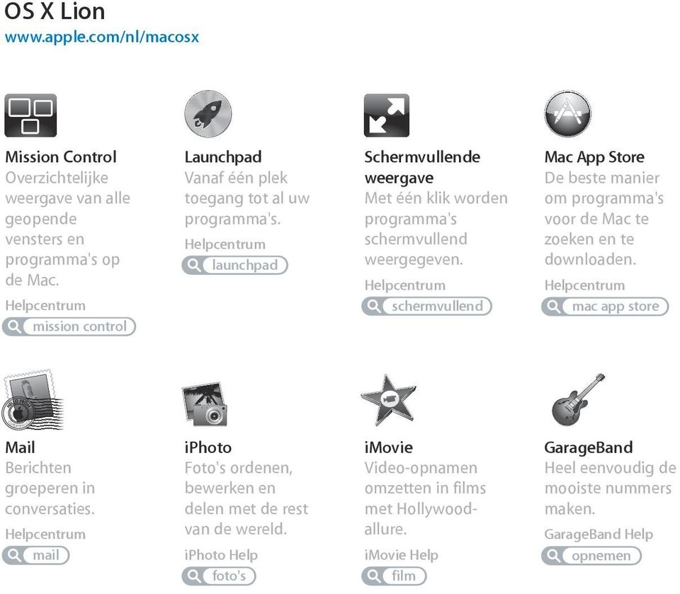 Helpcentrum schermvullend Mac App Store De beste manier om programma's voor de Mac te zoeken en te downloaden. Helpcentrum mac app store Mail Berichten groeperen in conversaties.
