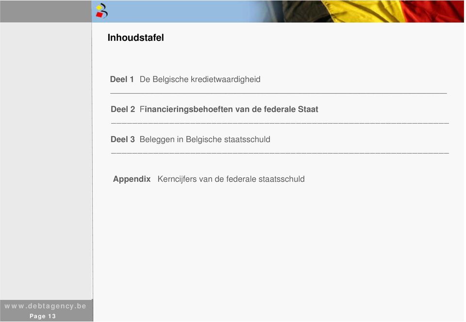 van de federale Staat Deel 3 Beleggen in Belgische