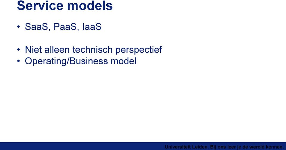 technisch perspectief